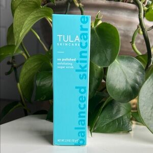 Tula Skincare So Polished Exfoliating Sugar Scrub - Aqua